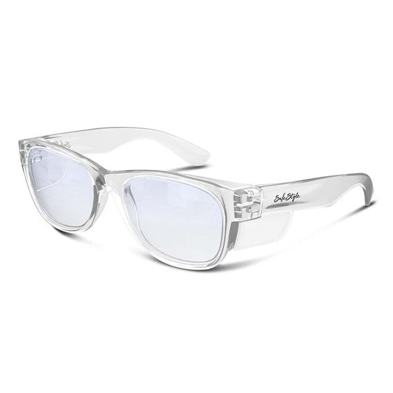 SafeStyle Classics Clear Frame/Blue Light Blocking UV400 - CCB100